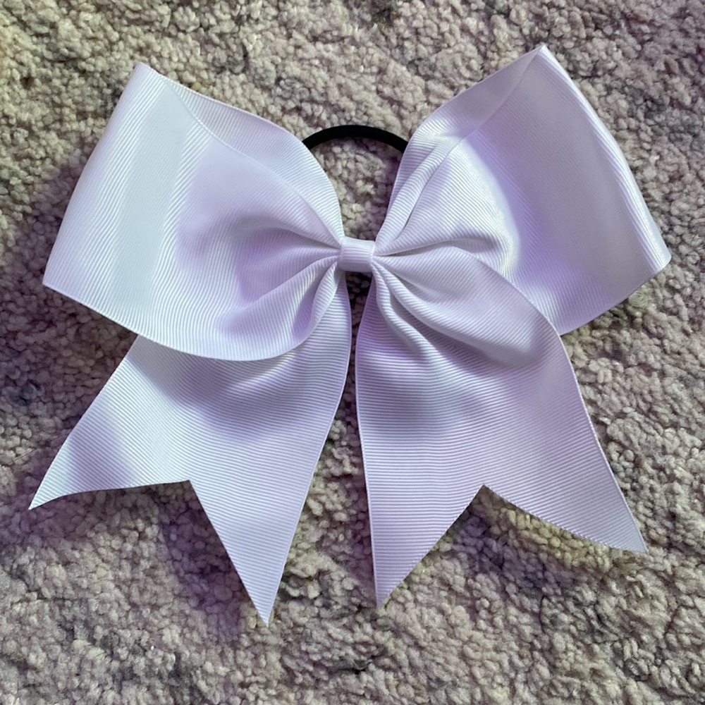 Brand New White Varsity Cheer Bow